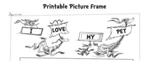 Printable Picture Frame