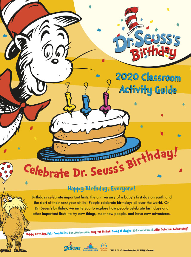 Happy Birthday Book - Class Activity by First Grade View